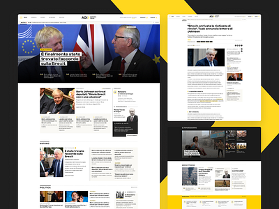 News Design design digital newspaper news news design typography ui user interface ux website