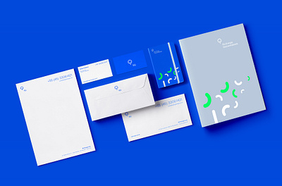 RG Energia stationery a4 blue brand branding dandelion folder logo logotype moleskine stationery