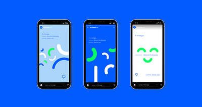 RG Energia Instagram stories brand branding dandelion decentralized energy instagram logo logotype media post social social media stories