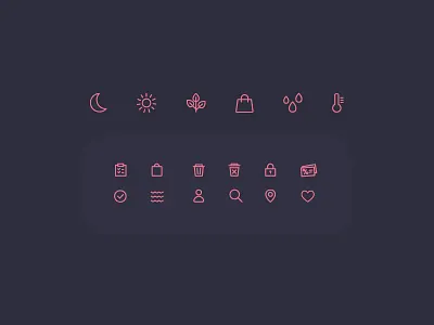Icons Pack icon icon design icon set iconapp iconography icons icons pack line icons ui ui set ux web ui
