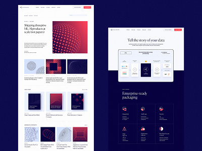 Synthesized Website contrast data dataops design design studio graphic design innovation interaction interface technology ui user experience design ux web web design web interaction web marketing web page website