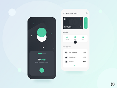 FinPay App app app design banking banking app branding colors design dribbble finance finance app fintech fintech app illustration minimal mobile app design mobile design neobanking neobanking app ui ux