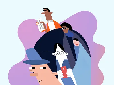 Creative Character illustration Design character design figmadesign icon vector illustration ui vector vector illustration