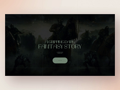 Witcher ***Website*** Concept animation design game graphic illustration motion graphics ui web witcher