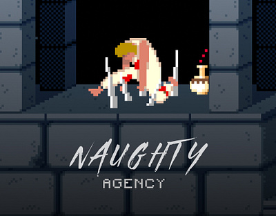 Naughty Agency agency client digital freelance graphic design illustration ux