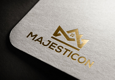 MAJESTICON branding business logo design creative design graphic design logo logodesign luxury text website logo