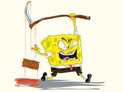 EvilBob 2.0 argentina bob cartoons design draw graphic design illustration series sponge sponge bob tv vector