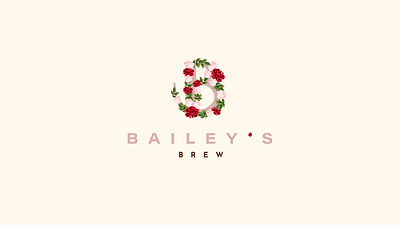 Baileys Brew apollostudio botanical branding design feminine illustration line art line logo minimalist logo