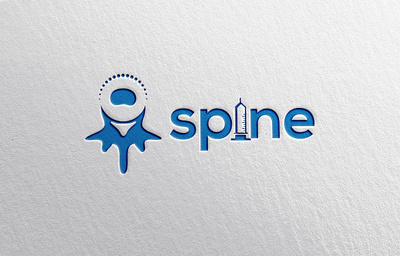 Spine logo bone logo branding graphic design health logo healthcare logo illustration logo medical logo neurosurgery neurosurgery logo orthopedic pain logo spine spine center logo spine centre logo