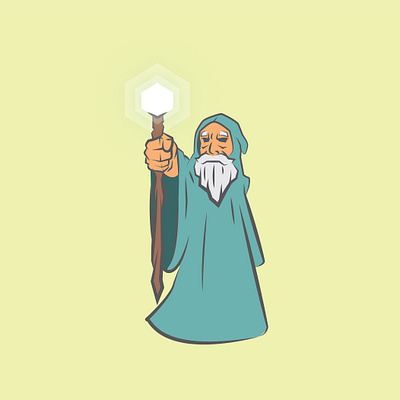 Wizard characterdesign digitalart drawing illustration illustrator sketching