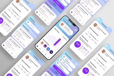 Doctor Appointment madewithadobexd ui ui design uidesign