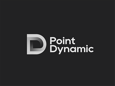 Logo for Point Dynamic abstract logo branding d logo it logo logo startup logo