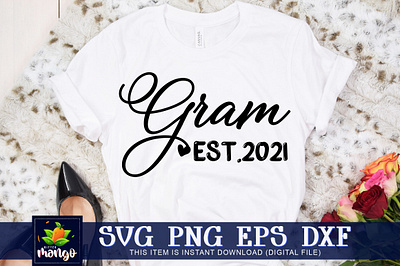 Gram est.2021 SVG cricut