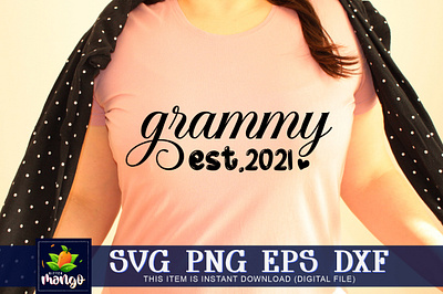 Grammy est.2021 SVG cricut grammy est.2021 svg