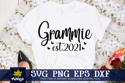 Grammie est.2021 SVG cricut grammie est.2021 svg