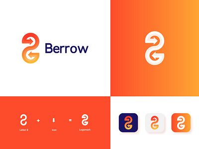 B Modern logo b letter logo bestlogo branding colorfulogo creative logo design gradient lettermark logoawesome logoconcept logoideas logoinspire logoprofesional modernlogo startup