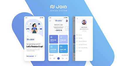 Joia design system figma mobile uiux