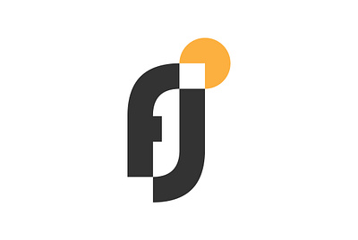 Letter F & J Logo - GOOD FOR SALE branding design f flat identity j lettermark logo logogram minimal modern monoline personal sale visual