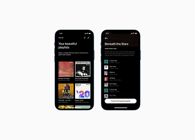 Scopitone for Apple Music app clean flat iphone minimal simple swift ui