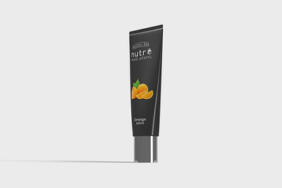 Nutre Cosmetic Lotion Tube Mockup best bottle collection cosmetic cream creame design illustration latest logo lotion mockup new nutre packaging premium psd tube ui