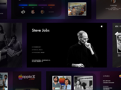 Steve Jobs -PPT design ppt ui