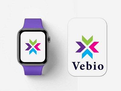 Vebio Logo Design animation app icon best logo designer brand identity branding creative gradient logo graphic design illustration logo design logo folio logo maker logo mark logo type minimalist logo modern logo professional ui web icon
