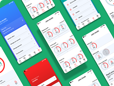 MidiFit App - Splash app design ui ux