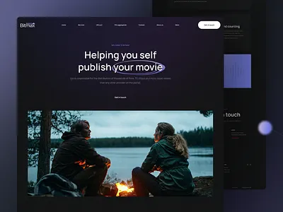 Bitmax cloud design director film gatsby landing page movies producer publisher self publishing video visual website web website