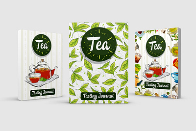 Tea Tasting Journal designgraphics journal logbook notebook planner tasting tea