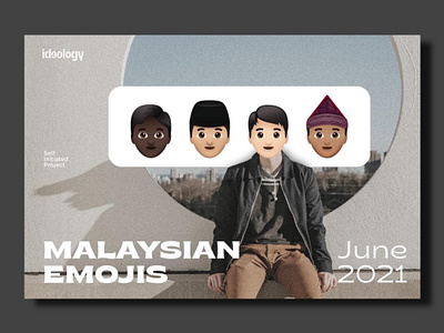 Malaysian Emojis design visual communicator visual design visual identity