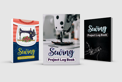 Sewing project log book book design graphic design journal kdp logbook motion graphics project sewing