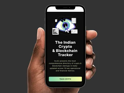 Crypto Tracker branding design framer graphic design illustration minimal mobile typography ui ux vector web