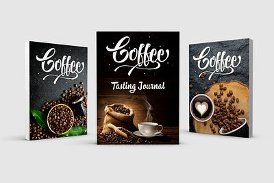 Coffee Tasting Journal book design coffee graphic design journal logbook tasting