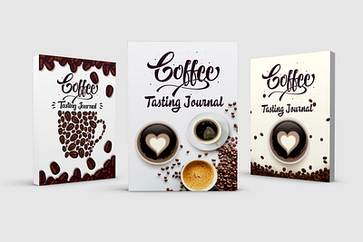 Coffee tasting Journal 3d book design branding design graphic design illustration journal logbook logo ui