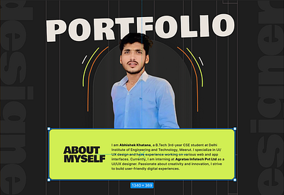 Abhishek Khatana #Portfolio 3d animation branding graphic design logo motion graphics ui