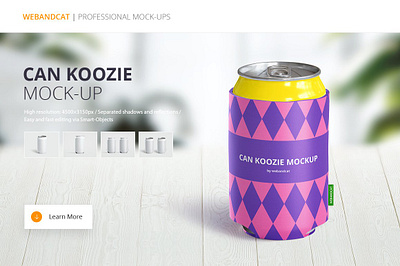 Can Koozie Mock-up beer bottle koozies branding can can cooler can koozie mock up can koozie mockup can koozies drink drinks label logo mock up mockup personalized soda template