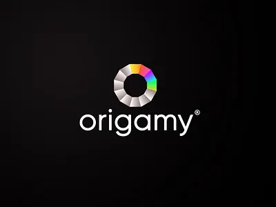 LOGO DESIGN for "origamy" brand branding creative design esports identity illustration logo ui vector