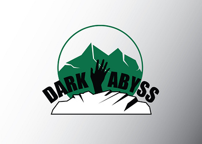 DARK ABYSS branding design illustration logo vector