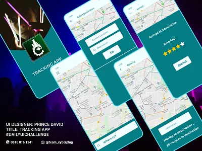 LOCATION TRACKER app branding dailyui dailyuichallenge design graphic design illustration logo ui vector