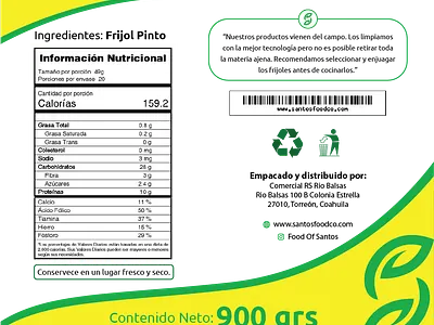 Package Design double sided front back package design