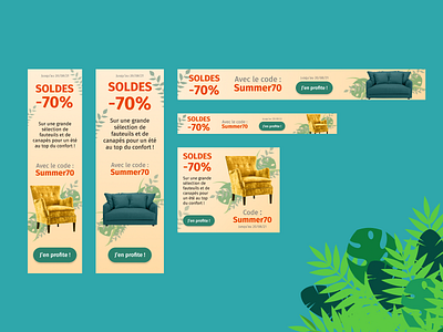 Sales banners banner branding challenge design figma illustration sales ui vector