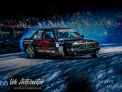 VDV Autocentar Tuning Styling poster design