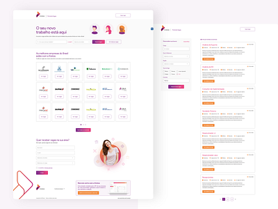 Portal de Vagas - Kretos design ui ux