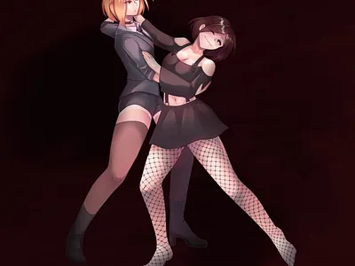 Haru and Hotaru design digital graphic design illustration