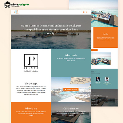 4B CLUB web design wordpress