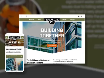 Trade 31 design marketing ui web wordpress