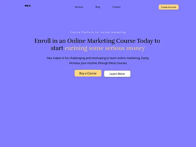 Online Marketing Hero Section UI Design adobe xd design figma hero section illustration online marketing product design ui uiux design ux ux design web web design webflow