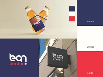 LEAN Choice Logo Branding design branding lean lean choice logo logo design photoshop red trends visoice white