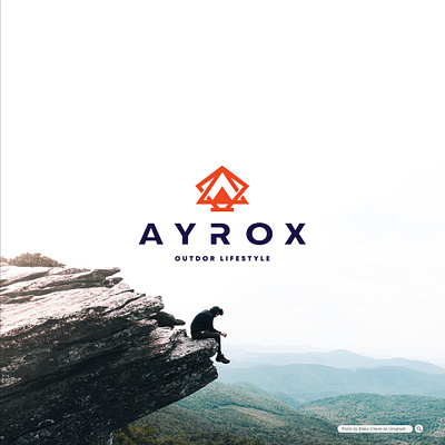 Ayrox branding design illustration logo logo designer logodesign logotype outdoor vector