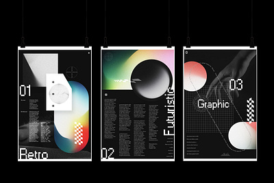 Texturas - Retro Graphics Pack 80s abstract assets background black cover design distorted geometric gradient grain grainy graphic grid kit monocrhome music noise noisy white